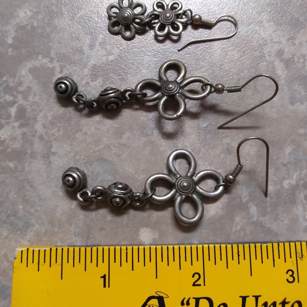 2 Hippie Chic / Boho Style Earrings